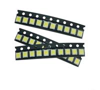 CWOQOCW 2835 1W 6V LED, pour diode de rétroéclairage SMD pour réparation de TV LCD, compatible avec bande lumineuse LG, blanc froid 96LM, puce 35 x 28 mm (lot de 50/100) (50 pièces)