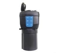 CWOQOCW Adaptateur d'alimentation 7 voies lame vers 12 V avec testeur de circuit LED, adaptateur électrique de caravane, connecteur de remorque multifonction