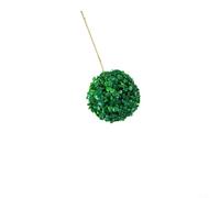 CWOQOCW Boules topiaires artificielles, boule topiaire artificielle avec chaîne de suspension, paniers artificiels à suspendre, plante en plastique résistant aux intempéries pour extérieur, terrasse