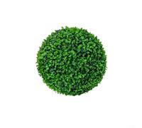 CWOQOCW Boules topiaires artificielles, boule topiaire artificielle avec chaîne de suspension, paniers artificiels à suspendre, plante en plastique résistant aux intempéries pour extérieur, terrasse
