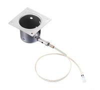 CWOQOCW Brosse ronde rotative pour nettoyeur haute pression PW909203K, outil de nettoyage rotatif 220 V avec adaptateur à baïonnette pour enlever efficacement la saleté de voiture et moto Noir (B)
