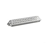 CWOQOCW Brûleur à bois de chauffage en acier inoxydable pour camping en plein air, trois tailles disponibles, allume-feu portable pour barbecue, pique-nique (petite taille)
