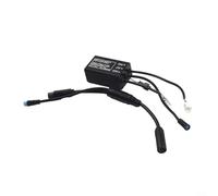 CWOQOCW Câble adaptateur de lumière BAFANG Drive 6 V, module de contrôle d'alimentation 10 A avec signal de frein pour vélo électrique, faisceau 8 broches pour feux avant et arrière pour klaxon