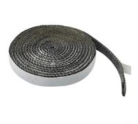 CWOQOCW Corde à feu, joint pour systèmes de chauffage de poêle à granulés, joints pour fours, joint d'expansion de chaudière, joints de porte de cheminée (6 mm x 15 mm x 2 m)