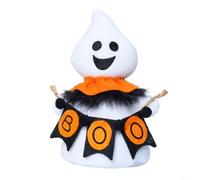 CWOQOCW Décoration de table nain d'Halloween faite à la main en tissu polyester et coton garni - Figurines en peluche - Décoration d'intérieur - Centre de table (B)