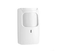 CWOQOCW Détecteur de mouvement PIR, double technologie de détection, blanc, 125 x 42 x 71 mm, portée de 8 à 12 m, température de -30 °C à 75 °C, immunité des animaux de compagnie de moins de 10 kg