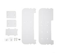 CWOQOCW Étagère murale pour décodeur et routeur - Organisez votre espace de vie avec installation à poinçon (50 cm)