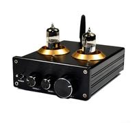 CWOQOCW Haut-parleur à tube à vide 6J5 compatible avec 4 2/5 0, utilisant des tubes d'origine et des composants élevés pour une expérience audio améliorée (A)