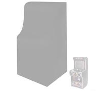 CWOQOCW Housse de protection imperméable pour console de jeu vidéo, tissu Oxford 210D, gris