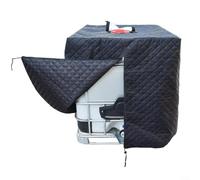 CWOQOCW Housse de réservoir d'eau Oxford 210D pour fourre-tout IBC 1000L 120 x 100 x 116 cm avec doublure en coton composite épais protection anti-poussière pour utilisation en extérieur dans le