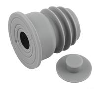 CWOQOCW Joint de tuyau de machine à laver - Joint de tuyau de vidange - Déodorant - Gris - Pour la maison, la cuisine, le balcon, la douche (L)