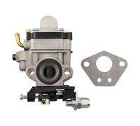 CWOQOCW Kit de carburateur de rechange pour moteur 22Cc 26Cc 33Cc 34Cc 36Cc avec entrée d'air de 11 mm Compatible avec débroussailleuse tronçonneuse taille-haie