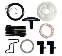 CWOQOCW Kit de démarrage de lanceur, souffleur de feuilles pour BG56C BG86C SH86C SH86C SH56C avec support à ressort, rondelle à cliquet et poignée en corde