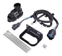 CWOQOCW Kit de faisceau de câblage pour Ford F-150 2009 à 2014, connecteur de remorquage de remorque remplaçant 9L3Z-15A416-A, gaine en PVC, comprend support et matériel, facile à installer (9L3Z