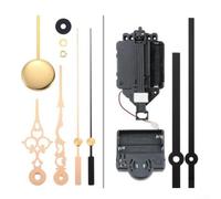 CWOQOCW Kit de mouvement d'horloge pendule DIY avec mélodie musicale carillon accessoires horloge murale accessoires pièces de rechange noir or