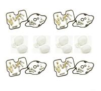 CWOQOCW Kit de reconstruction de carburateur 4 pièces pour Honda CBR900RR 1992 1993 1994 1995 avec joints et aiguilles pour tuning moteur moto