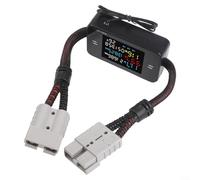 CWOQOCW Kws Dc26 Testeur de charge CC pour moto électrique pour analyse du chargeur avec écran LCD couleur pour surveiller la tension, le courant et les données d'énergie (pour Anderson-50 A)