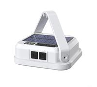 CWOQOCW Lanterne de camping rechargeable 20 000 mAh IP65 étanche à l'eau 4 modes de charge USB lampe suspendue portable pour la pêche, la lecture, les voyages Blanc