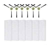 CWOQOCW Lefant Filter Side Brush Set For M330 M330 Pro Robot Aspirateur 6 Filtres 6 Brosses