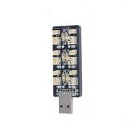 CWOQOCW LiHv USB 6 canaux pour tableau de chargement, courant réglable 0,2 A/0,6 A, sortie 2,5 V-4,35 V, indicateurs LED, compatible avec les sources d'alimentation RC (3,8 V)