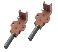 CWOQOCW Lot de 2 balais de charbon et support pour moteur de machine à laver, compatibles avec Hotpoint, Indesit, Ariston, Zanussi