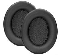 CWOQOCW Lot de 2 coussinets en cuir protéiné pour écouteurs Denon AH-D1100 et NC800, coussinets de rechange de qualité supérieure pour une écoute confortable, isolation phonique, noir (A)