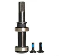 CWOQOCW Lot de 2 manivelles Chromoly de 170 mm avec interface 8T côté droit avec pédalier central scellé pour vélo de rue robuste et léger