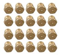 CWOQOCW Lot de 20 brûleurs à gaz naturel pour kit de conversion GPL, buses et injecteurs, taille de l'orifice 0,5 mm