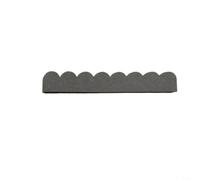 CWOQOCW Lot de 35 bardeaux en feutre pour nichoir, clapier, nichoir à lapin, nichoir et petits bâtiments - 300 x 50 x 2 mm - Gris