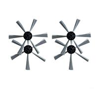 CWOQOCW Lot de 4 brosses latérales de rechange pour aspirateurs Silver Crest M690 et WAP W310, construction en plastique et nylon