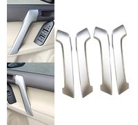 CWOQOCW Lot de 4 garnitures de poignée de porte pour Toyota LC Prado 2010 2018 - Kit de mise à niveau intérieur en matériau ABS - Protection contre les rayures