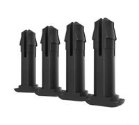CWOQOCW Lot de 4 goupilles de charnière de rechange pour couvercles de poubelles à roulettes, épingles en plastique pour zones d'utilisation de jardin