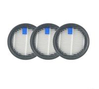 CWOQOCW Lot de 6 filtres HEPA réutilisables avec mousse pour EDEKA UVC-126735, pièces lavables pour aspirateur pour la maison avec animaux domestiques, matériau robuste, ajustement rapide, blanc, lot