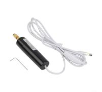 CWOQOCW Mini perceuse compacte alimentée par USB pour travaux manuels et modélisme, outil de meulage portable léger, corps en plastique et en alliage (A)