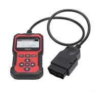 CWOQOCW OBD2 Lecteur de code d'erreur de moteur de voiture V410 Scanner avec flux de données en temps réel et affichage multilingue pour inspection de conformité des véhicules 12 V