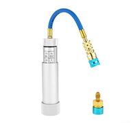 CWOQOCW Outil d'injecteur d'huile AC automobile avec raccord SAE 6,35 mm pour kit d'injecteur d'huile de teinture R134A R22 R12 R1234YF