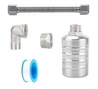 CWOQOCW Régulateur automatique de niveau d'eau en acier inoxydable pour système de bassin de piscine (D)