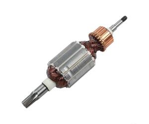 CWOQOCW Rotor d'armature de moteur pour marteau électrique HR4001C HR4010C HR4011C, pièce de rechange en plastique métallique 513633-7 compatible avec les outils de perceuse filaires