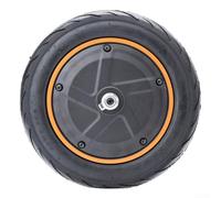 CWOQOCW Roue avant de moteur 36 V 400 W assemblée pour scooter électrique Ninebot F40 Pneu gonflable