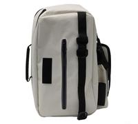 CWOQOCW Sac à dos pour articles de pêche, sac de rangement de grande capacité, sac de rangement pour articles de pêche, sac de rangement avec bande réfléchissante, Voir image, Blanc