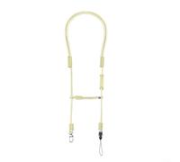 CWOQOCW Sangle tour de cou pour appareil photo DJI Pocket 3 Secure Equipment avec facilité, sangle en corde pour appareil photo, cordon confortable et réglable (jaune)