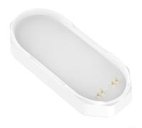 CWOQOCW Station d'alimentation portable avec base magnétique élégante pour enregistreur d'IA NotePin - Mini support de charge pour appareil d'enregistrement vocal (blanc)
