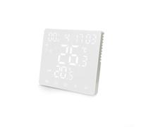 CWOQOCW Thermostat programmable Smart Home pour chauffage au sol et chaudières murales électriques, précision ± 0,5 °C, capacité 16 A (blanc)