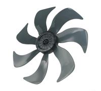 CWOQOCW Ventilateur domestique silencieux de 35,6 cm, hélice à lame en plastique avec couvercle d'écrou, ventilateur silencieux de rechange pour ventilateurs de table électriques (7 lames)