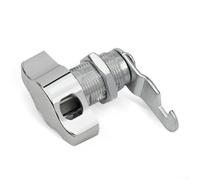 CWOQOCW Verrou à came sans clé, loquet de rechange pour armoire, camping-car, boîte à outils, tiroir, placards, cames droites (20 mm)