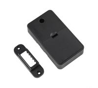 CWOQOCW Verrou de tiroir à empreintes digitales avec clavier à mot de passe pour armoire de bureau, table de nuit, armoire à chaussures, sécurité d'entrée sans clé, type C, rechargeable (A)