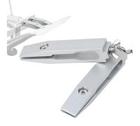 CWOVRS Mâchoires Allongées pour Couteaux (Lot de 2) - Pour Affûteur RUIXIN PRO RX-009 - Conception Allongée Professionnelle pour Couteaux Fins et Étroits (Lame < 0,16 Pouces), Alliage Aéronautique