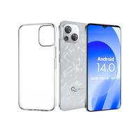 CWOWDEFU S18 Smartphone Débloqué Android 14,Téléphone Portable,16Go+256Go,Écran FHD+incell 6.58",48MP+24MP,Double SIM 4G,Octa-Core,Reconnaissance Faciale/Empreinte Digitale/NFC/OTG 2024 Blanc