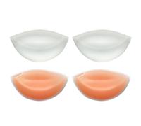CWPFVQA 2 Paires De Coussinets D'Allaitement En Silicone, Inserts De Soutien-Gorge, Doublure De Soutien-Gorge En Silicone, Rembourrage De Soutien-Gorge, Coussinets D'Allaitement Doux Et Confortables