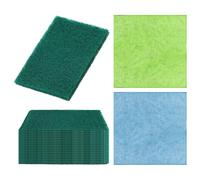 CWPFVQA 20 Pièces De Brosses De Nettoyage en Éponge Et 2 Pièces De Chiffons De Nettoyage, Torchons De Cuisine, Chiffons De Nettoyage Absorbants, Brosses De Nettoyage en Éponge Résistantes Aux Rayures